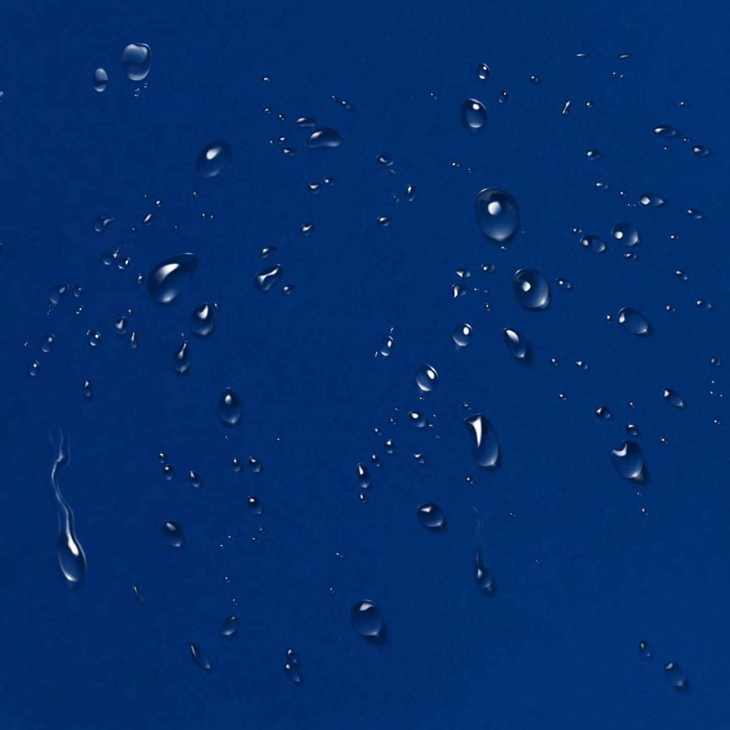 SuperO 2Pack Waterproof Spandex Table Cover for 8FT Table Universal Fitted Stretch Tablecloth for Party, Banquet, Wedding and Events-Classic Blue