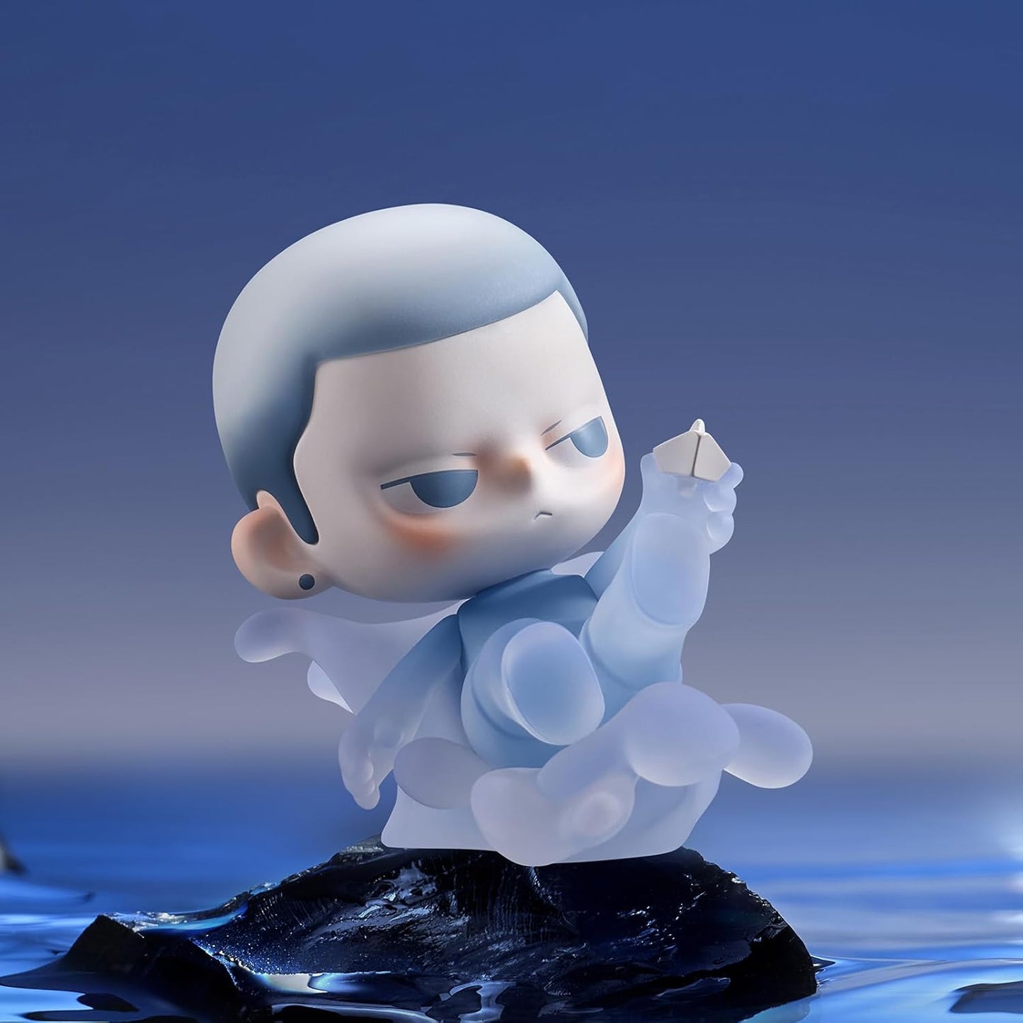 POP MART Kubo Breathing in Series Blind Box Figures, Random Design Action Figures Collectible Toys Home Decorations, Holiday Birthday Gifts for Girls and Boys, Whole Set