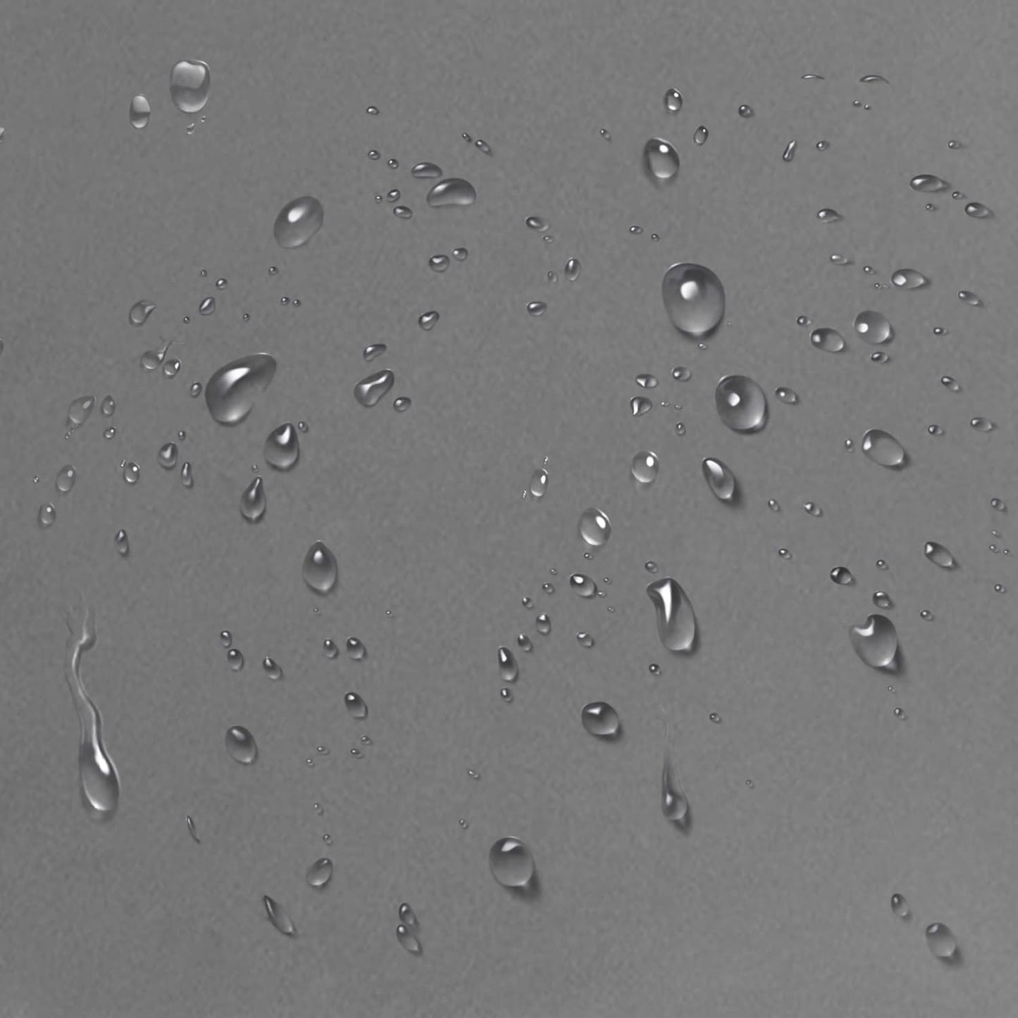 SuperO Waterproof Spandex Table Cover for 4FT Table Universal Fitted Stretch Tablecloth for Party, Banquet, Wedding and Events-Gray