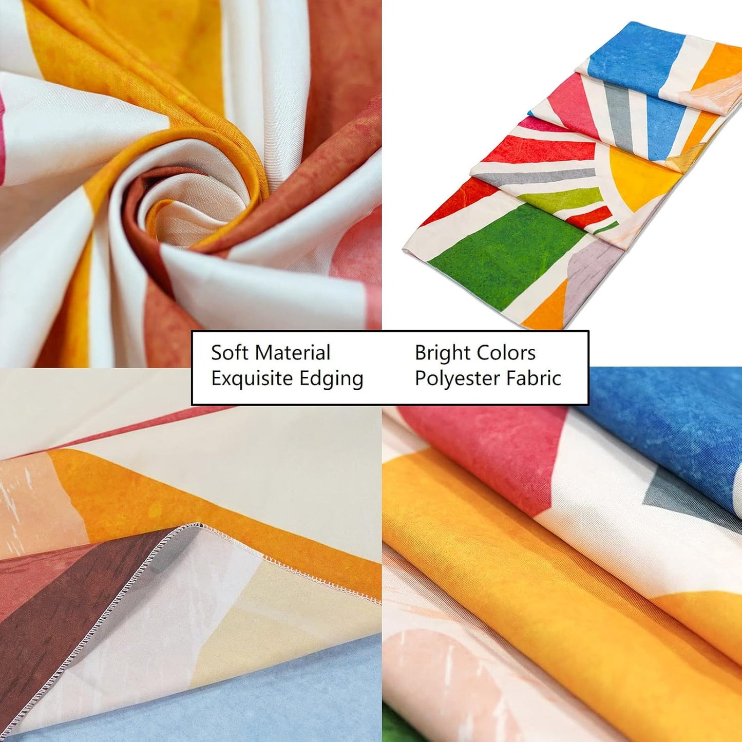 Aipon Vintage Sun Tapestry for Classroom Rainbow Boho Sunshine Sunset Tapestries Wall Hanging Aesthetic Tapestrys for Living Room Dorm 80'' × 60''