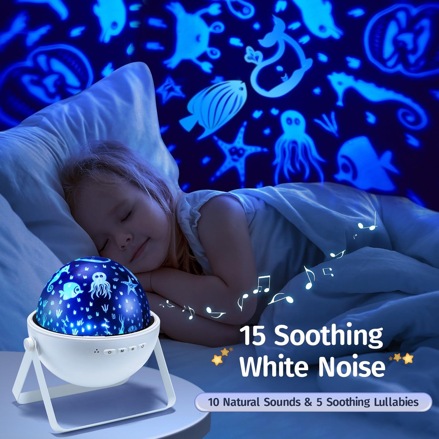 Star Projector for Kids Room, 15 Colors+Bluetooth Music Star Night Light Projector for Bedroom,360°Rotating+AUTO Timer Kids Night Light, Remote Star Projector Lights for Bedroom,Boy Girls Baby Gifts