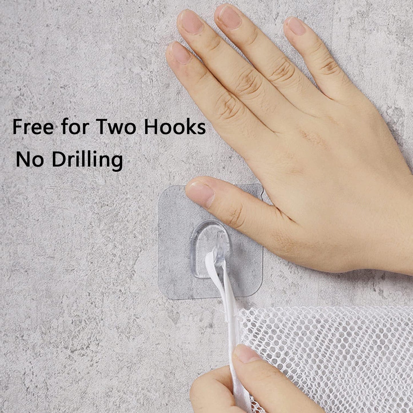 Resdenio Hanging Laundry Hamper Bag, Portable Laundry Bag, 30 x 20 Inch Large Foldable Wall Hanging Laundry Basket with 2 Adhesive Hooks for Dirty Clothes Organization and Storage