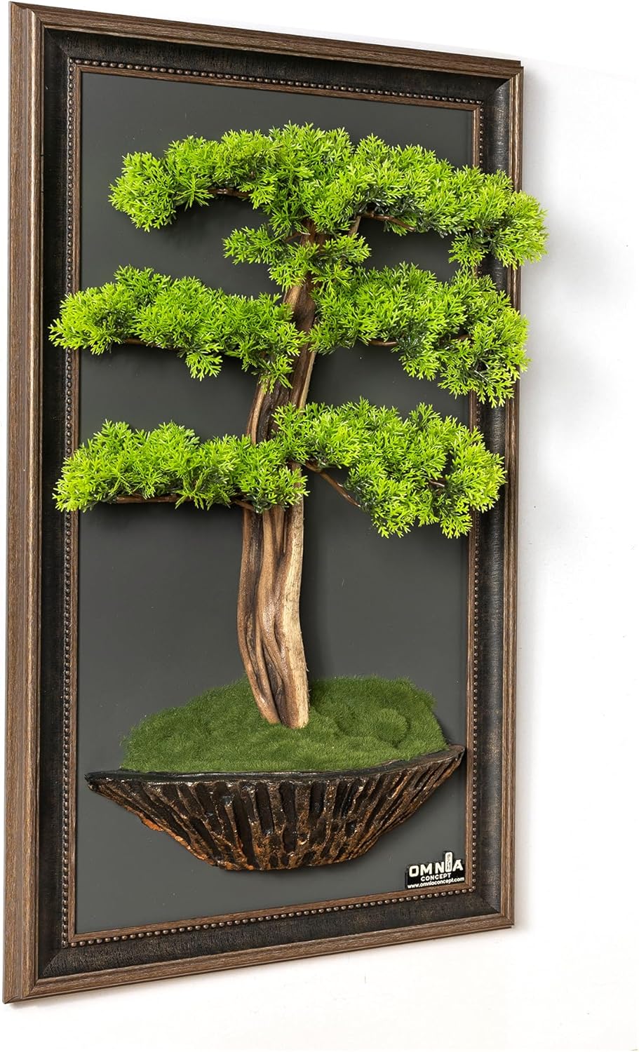 Bonsai Art Life Tree Tableau - 6 Handmade Tree Portrait, Wall Art, Wall Decor