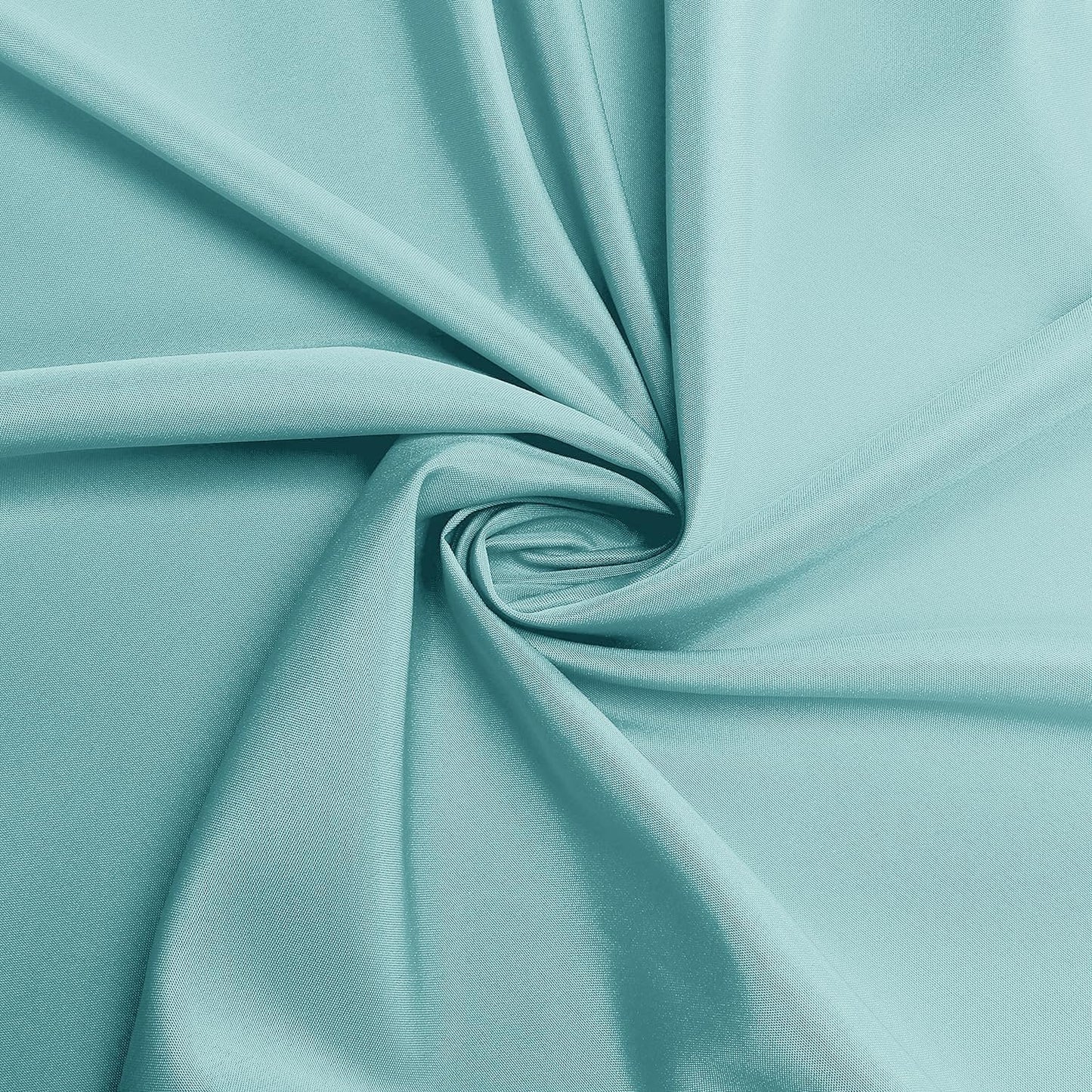 sancua Rectangle Tablecloth - 60 x 84 Inch - Stain and Wrinkle Resistant Washable Spring Table Cloth, Decorative Fabric Table Cover for Dining Tables, Buffet Parties and Camping, Turquoise