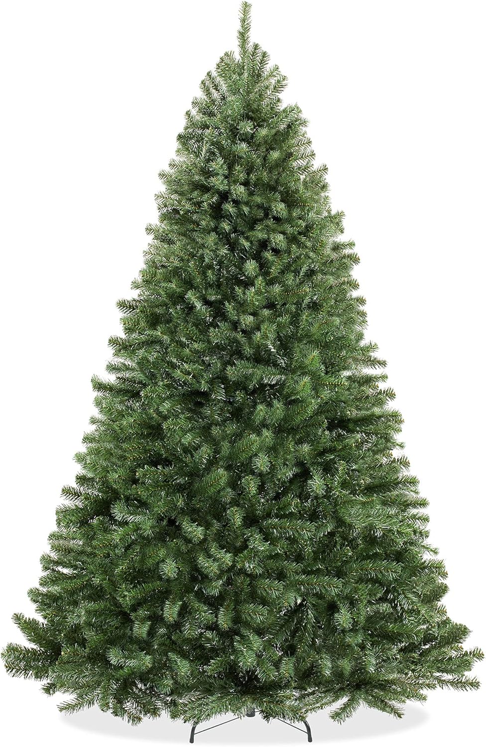 Casafield 9FT Realistic Green Spruce Artificial Holiday Christmas Tree with Sturdy Metal Stand