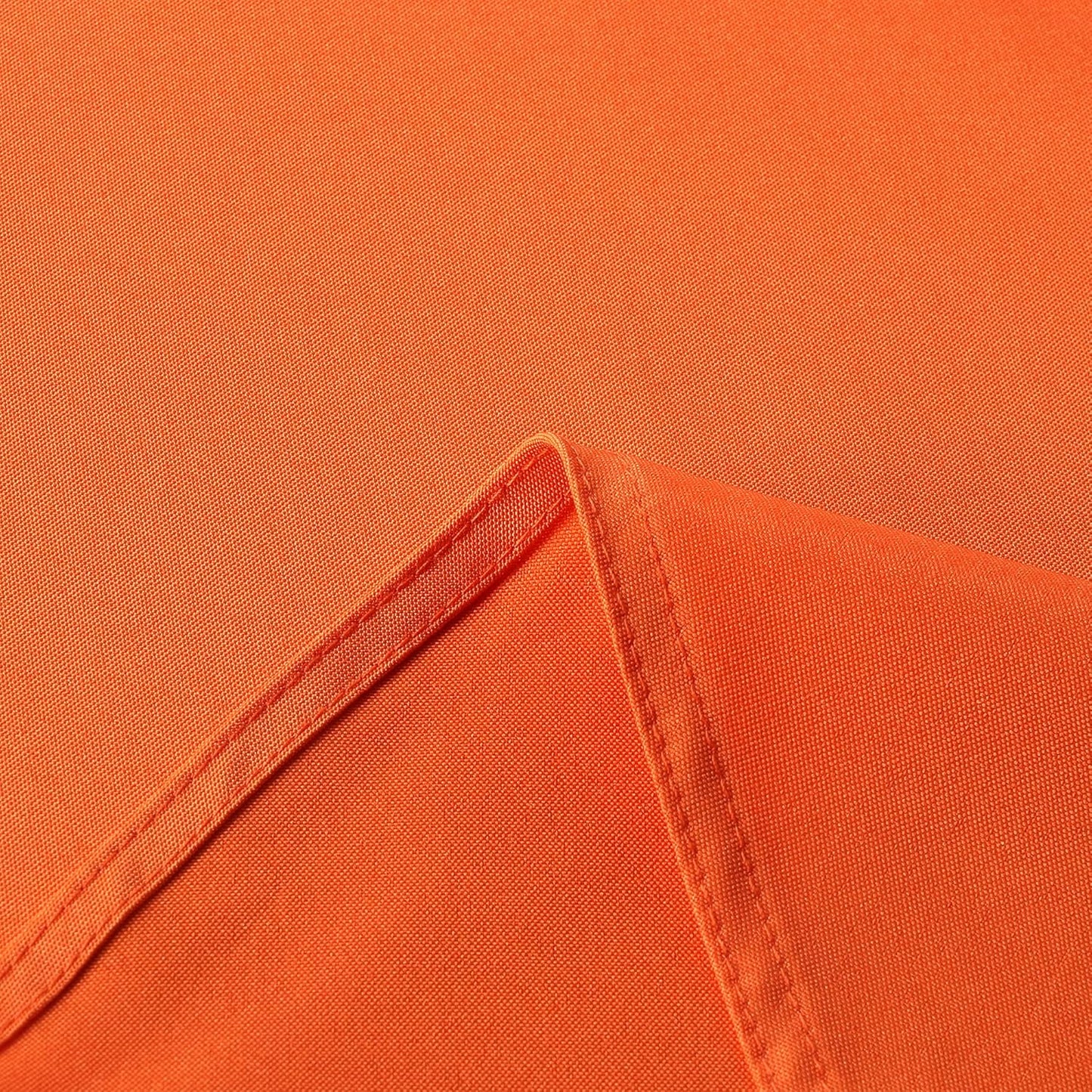 sancua Rectangle Tablecloth - 70 x 108 Inch - Stain and Wrinkle Resistant Washable Polyester Table Cloth, Decorative Fabric Table Cover for Dining Tables, Buffet Parties and Camping, Orange